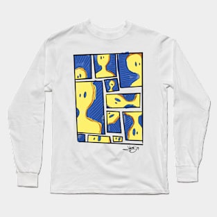 Monsters & Mayhem Collection: Qweries Long Sleeve T-Shirt